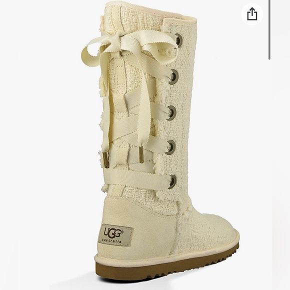 UGG heirloom lace up boots - Picture 2 of 11